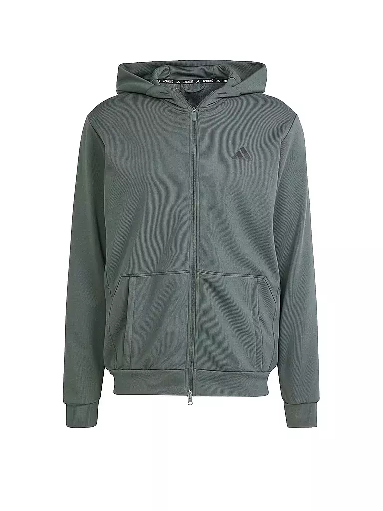 ADIDAS Herren Kapuzenjacke Pump Workout olive